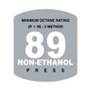 ES500S-89NES - 89 Octane Non Ethanol