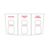 WU010212-MUSG - Three Product - Unleaded / Unleaded Plus / Super Unleaded - Red/White