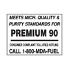 PID-MICH90 - 4x3 Vinyl Decal
