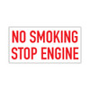 PID-NSSE12x6 - 12x6 No Smoking Stop Engine Decal