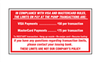 EU04001G315 - VISA &amp; MACTERCARD COMPLIANCE