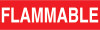 PID-240L - 13.5"X4" FLAMMABLE