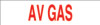 PID-296 - AV GAS 12X3 DECAL R/W