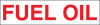 PID-MC128 - FUEL OIL 12X3 RED/WHITE