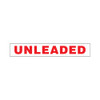 PID-232318 - 3x18 Unleaded Decal Red/White