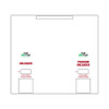 EN08104GTT2 - Two Product Overlay - Unleaded / Premium Unleaded with Totalizer