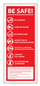 PID-303BS - PID-303BS 12 X 5 BE SAFE