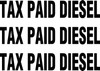 PID-TPDS - TAX PAID DIESEL 12X3