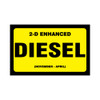 ORS-2-DED - 2-D Enhanced Diesel (November-April) Decal