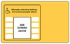 ENE0615G058 - WHITE/YELLOW ADA OVERLAY