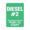 D28-233695 - DIESEL #2 GREEN/WHITE