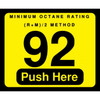 012-129999 - 92 Push Here Octane Decal