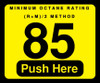 044-129999 - 85 Push Here Octane Decal