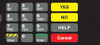886542-021 - Shell Keypad Overlay