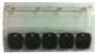 888006-015 - PTS Panel Assembled with 5 Button. Includes Octane Decal Set  Gasket  and Your Choice of Overlay