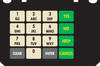 891145-006 - Keypad Overlay