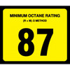 OR-87 - 87 Octane Rating Decal