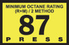 R60030-12 - 87 Octane Press Overlay