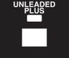 SB-184 - Unleaded Plus Soda Button Overlay Black