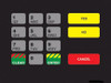T18724-1009 - Mapco Crind Keypad Overlay