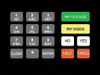 T18724-1031 - Sinclair Crind Keypad Overlay