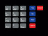 T18724-1071P - Crind Keypad Overlay with Preset