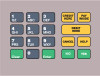 T18724-1137 - BP / Amoco Helio Crind Keypad Overlay