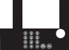 T50038-00 - Infoscreen Keypad Overlay