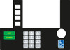 T50038-107AB - Infoscreen Keypad Overlay