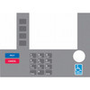 T50038-108A - Infoscreen Keypad Overlay