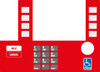 T50038-110AS - Infoscreen Keypad Overlay