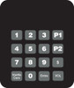 T50134-02 - PPP Keypad Overlay Generic Spanish