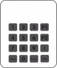 T50134-29 - PPP Keypad Overlay Shell RVI