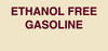 W02755-EFG - Lower Door Decal - Wide Frame - Ethanol Free Gas