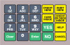 887862-086E - Keypad Overlay