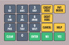 887862-062 - Keypad Overlay