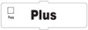 003-201800-603 - Plus Switch Graphic Black on White
