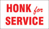 PID-111 - 5" x 3" Decal - Honk for Service