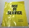 NC-5Y - Yellow Out of Service Nozzle Cover