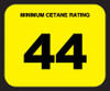 CETANE-44 - Cetane 44 Decal