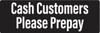 PID-CCPP62 - Cash Customers Discount Decal