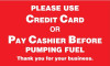 PID-TR711A - Credit Card Decal