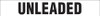 PID-805 - Decal - Unleaded