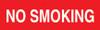 PID-316 - 13.5" x 4" Decal - No Smoking