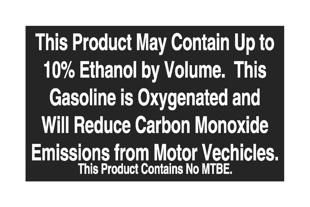 PID-009 - 10% Ethanol Oxygenated