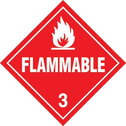 TD-24 - Truck Decal - Flammable
