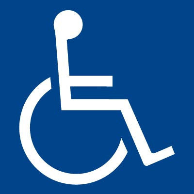 PID-1132 - Handicap Decal 5" x 5"
