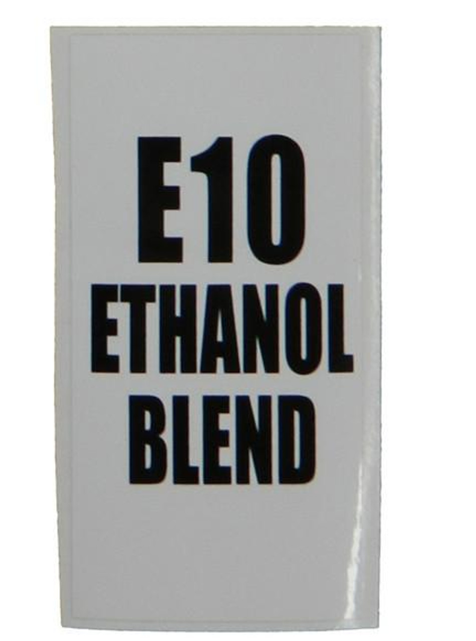 PID-400 - 4" x 2" Decal - E10 Ethanol