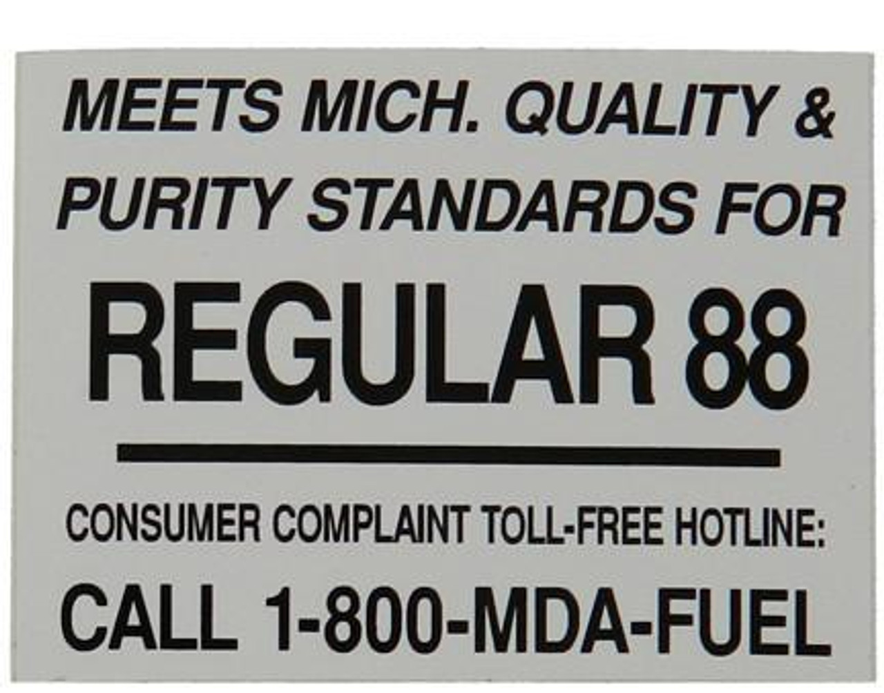 PID-291 - 4" x 3" Decal - 88