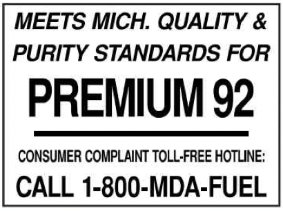 PID-246 - 4" x 3" Decal - Premium 92